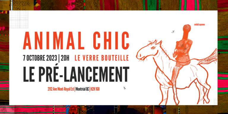 Mehdi Cayenne: Animal Chic Le Pré-Lancement | 7 octobre 2023